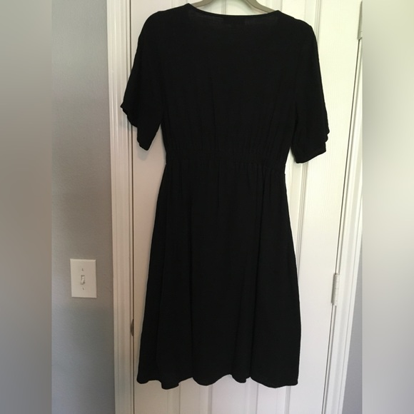 Polagram Black Lined Dress - Picture 3 of 7